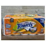 Orange Super Premium Paper Towels