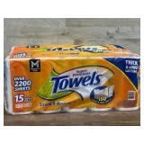 Orange Super Premium Paper Towels