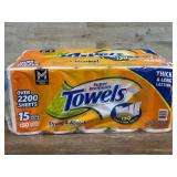 Orange Super Premium Paper Towels