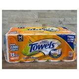 Orange Super Premium Paper Towels Pack