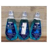 3 Crest Health Mouthwash Bottles