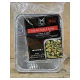 Half-Size Steam Table Pans, 36-Pack