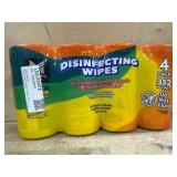 4-Pack Disinfecting Wipes 312 Wipes Total