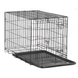 Vibrant Life 2-Door Dog Crate, 30 Inches