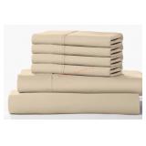 Color Sense 1200-Thread-Count Sheet Set, King