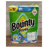 Bounty Prints Paper Towels 12-Pack