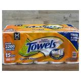 Orange Super Premium Paper Towels