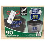 Heavy Duty Large Yard Bags, 90 Pack
