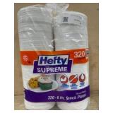 Hefty Supreme 6-Inch Snack Plates, 320 Count