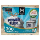 Tall Kitchen Trash Bags, 200 Count