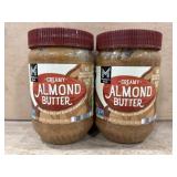 2 Jars of Creamy Almond Butter