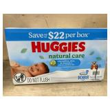 Huggies Natural Care Baby Wipes Package