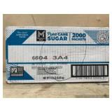 Pure Cane Sugar Packets, 2000 Count