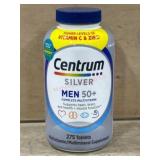 Centrum Silver Men 50+ Multivitamin, 275 Tablets