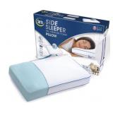 Serta Side Sleeper Pillow With Gel Memory Foam