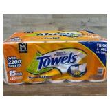 Orange Super Premium Paper Towels