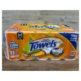 Orange Super Premium Paper Towels