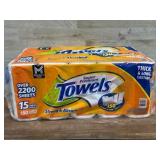 Orange Super Premium Paper Towels