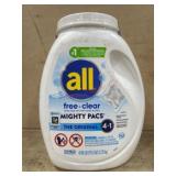 All Free & Clear Mighty Pacs Laundry Pods