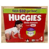 Huggies Little Movers Size 4 Diapers