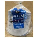 Pack of 204 Ultra Dinner Paper Plates