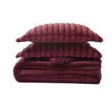 Samï¿½s Club 3-Piece Faux Fur Comforter Set