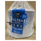 204 Count Ultra Dinner Paper Plates