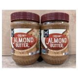 2 Almond Butter Jars