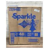Sparkle Paper Towels 24 Double Rolls