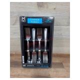36-Piece Stainless Steel Dinner Fork Set
