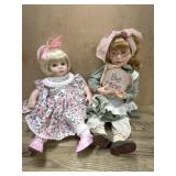 Yesterday child Boyds Bears porcelain doll and