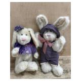 Boy and Girl Boyds Bear Easter Rabbits
