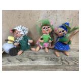 3- Spring cleaning and planting Annalee doll misc