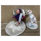 2- Annalee Winter Angel doll and Polar bear 5