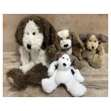 Flat of 4 Boyds Bears dogs