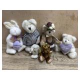 6- Boyds Bears Rabbit and bears  I Love Jesus ,
