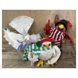 3- Annalee doll birds