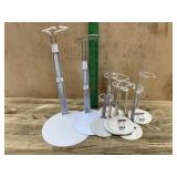 Flat of 8 doll stands