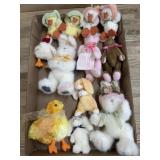 Flat off 12 Boyds Bears Easter animals