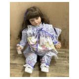Royal Vienna collection vinyl 22 inch doll in