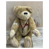 22 inch Boyds Bear Jointed bear with key