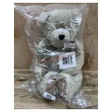 Boyds Bears Blonde bear with green bow  new in