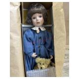 Boyds Bear Yesterdays child porcelain doll in