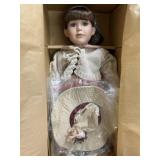Boyds Bear Yesterdays child porcelain doll in