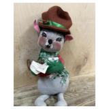 Annalee doll 16 inch Caroling mouse doll