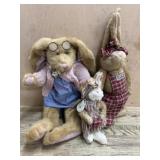 Boyds Bears 3 Rabbits