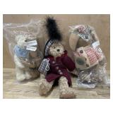 4- Boyds Bears some new in bags