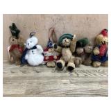 Flat of 6 Boyds Bears 5 inch  (peace and jointed