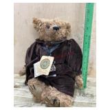 14 inch Boyds Bears in velvet dress