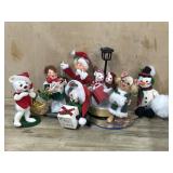 7- Christmas Annalee dolls,  Bears, Doll, Mice